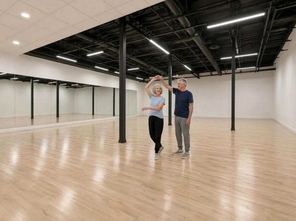 Dance styles Alhambra couples love, a couple dancing classic ballroom