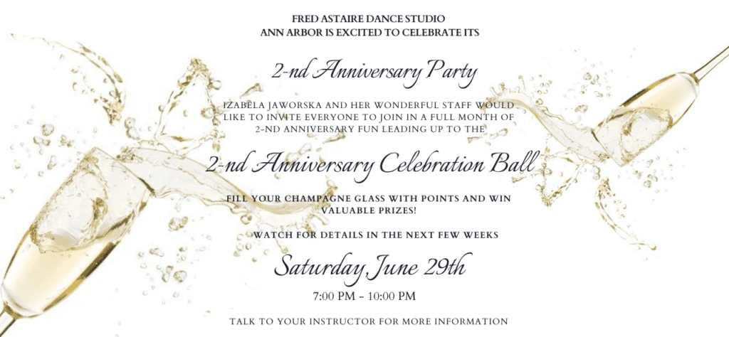 2nd Anniversary Party: Saturday, June 29th