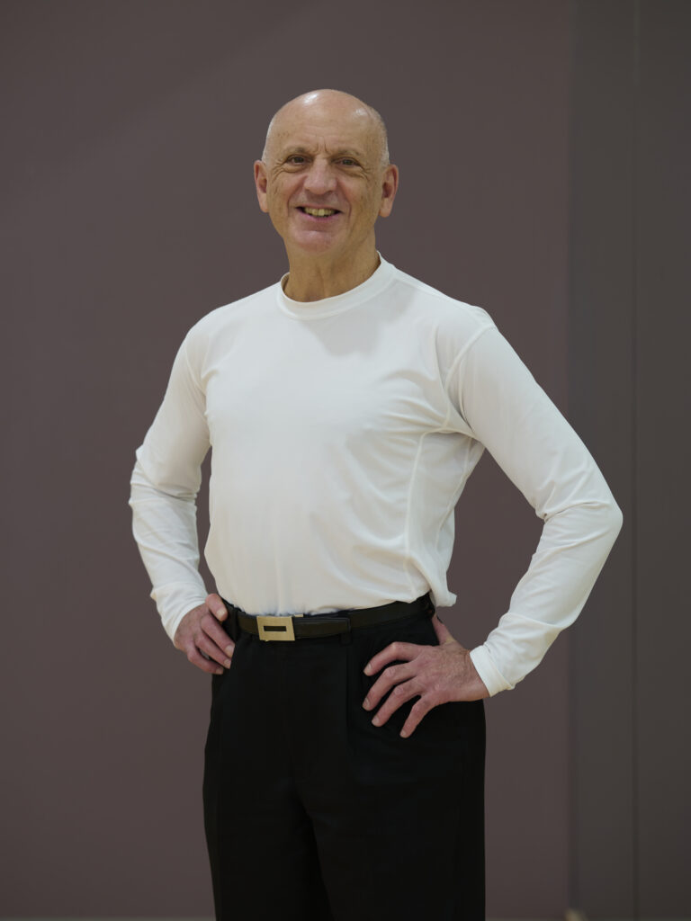 John Purple background