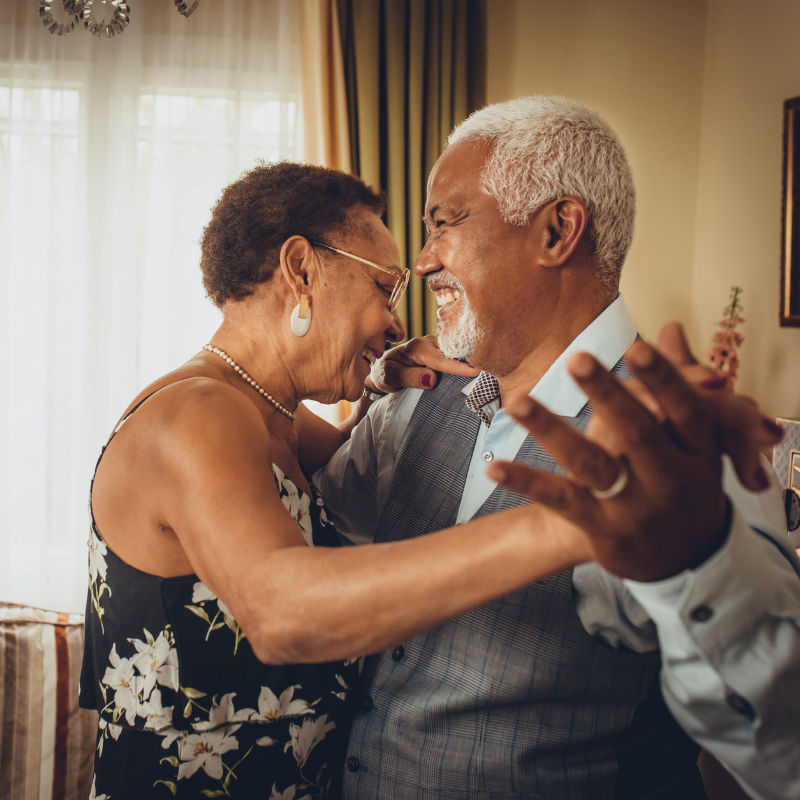 Ballroom Dancing Couple in Holly Springs.