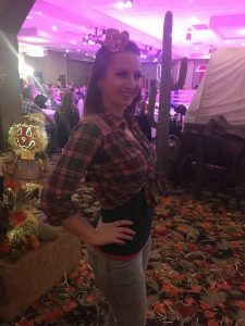 Timeka at a Ballroom Dance Competition