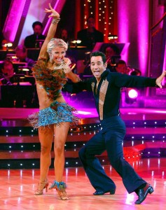 DANCING WITH THE STARS - "Episode 507" - On week seven of "Dancing with the Stars," the remaining celebrities and professional dancers performed a dance discipline for the Ballroom Round and the Latin Round, on MONDAY, NOVEMBER 5 (8:00-9:45 p.m., ET), on the ABC Television Network. (ABC/CAROL KAELSON) JULIANNE HOUGH, HELIO CASTRONEVES