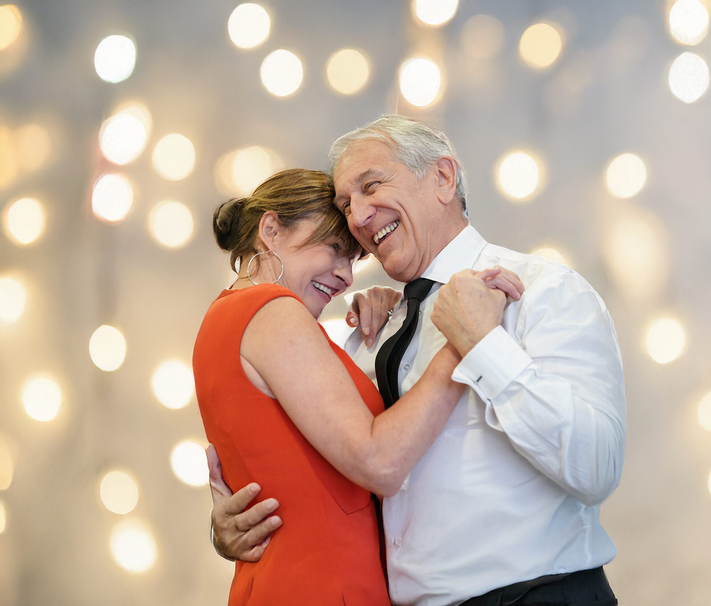 Older Adult Couple Ballroom Dancing