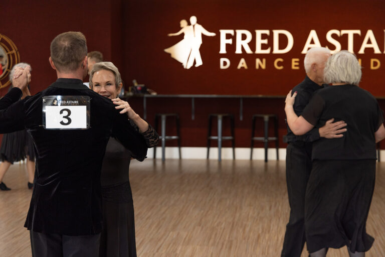 Dancers practice their moves during Rumba lessons in Boise.