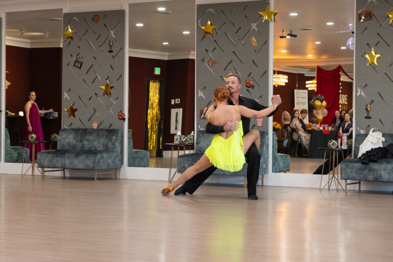Argentine Tango dance demonstration at our Boise dance studio.