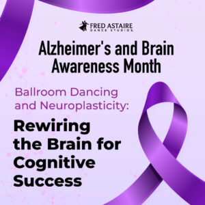 Step In. Kick Back. Read Up. Dance On! - Dance Studio brain month square -