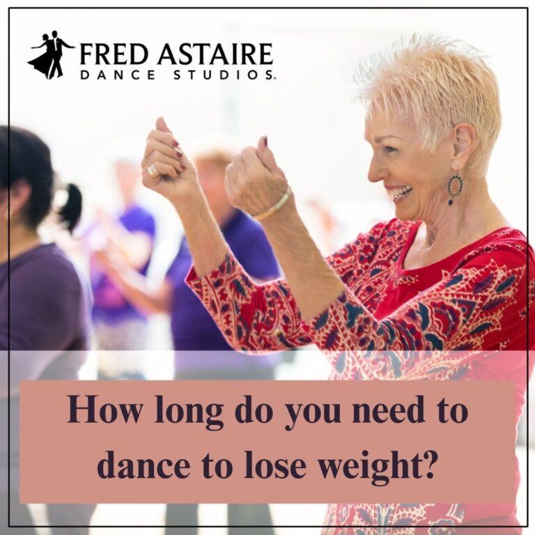 How long do you need to dance to lose weight
