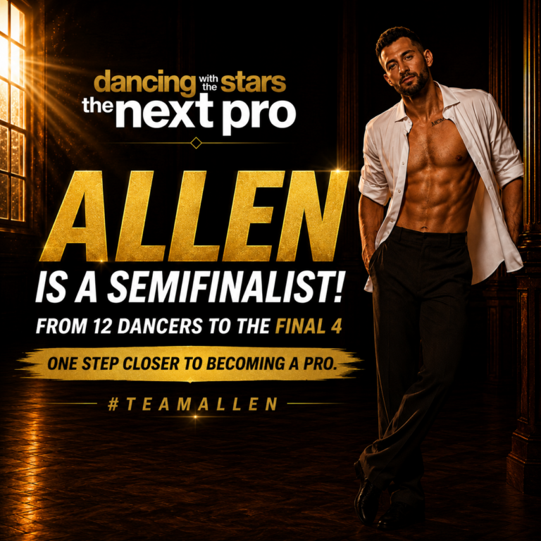 Allen Genkin advances to the Dancing with the Stars The Next Pro semifinals after Episode 6