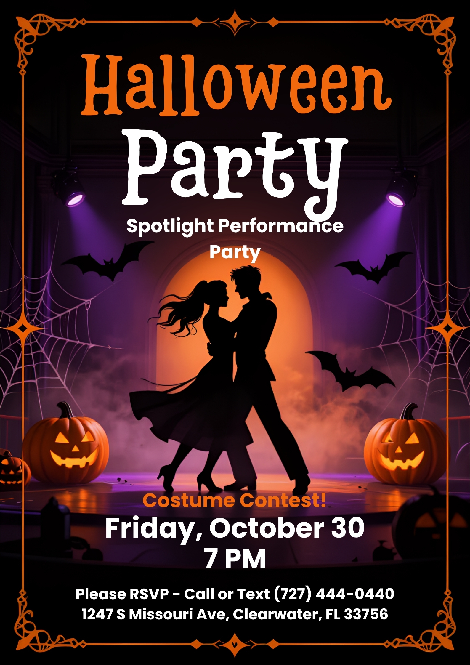 Halloween Party - Dance Competition Near Me - Studio Events