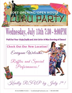 Coral Gables - July Party Luau 2016