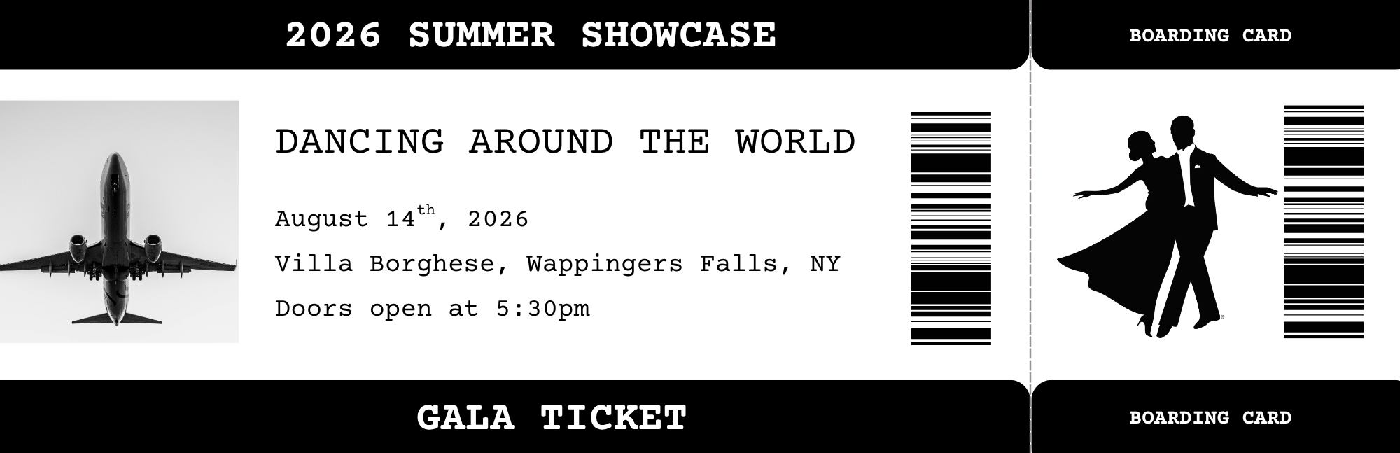 Summer Showcase Ticket