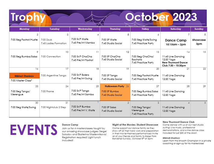 Calendar - Frederick