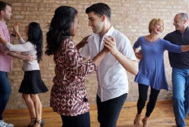 A group of casual dancers