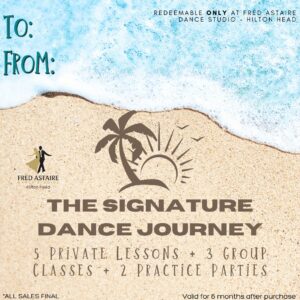 The Signature Dance Journey: 5 Private Lessons