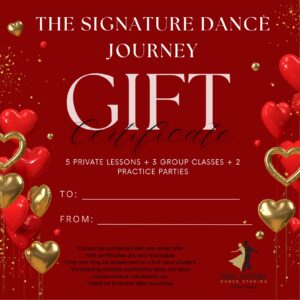 The Signature Dance Journey: 5 Private Lessons