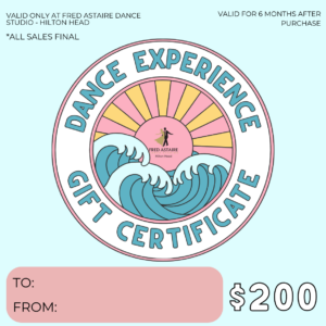 $200 Dance Experience