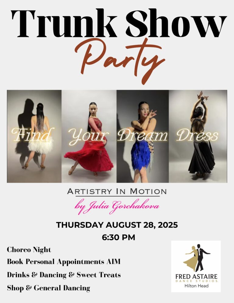Dark Orange Black Refined Collage Fashion Show Flyer