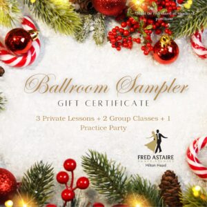 The Ballroom Sampler: 3 Private Lessons