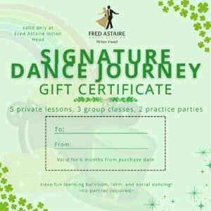 The Signature Dance Journey: 5 Private Lessons