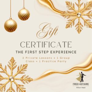 The First Step Experience: 2 Private Lessons