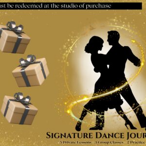 The Signature Dance Journey: 5 Private Lessons