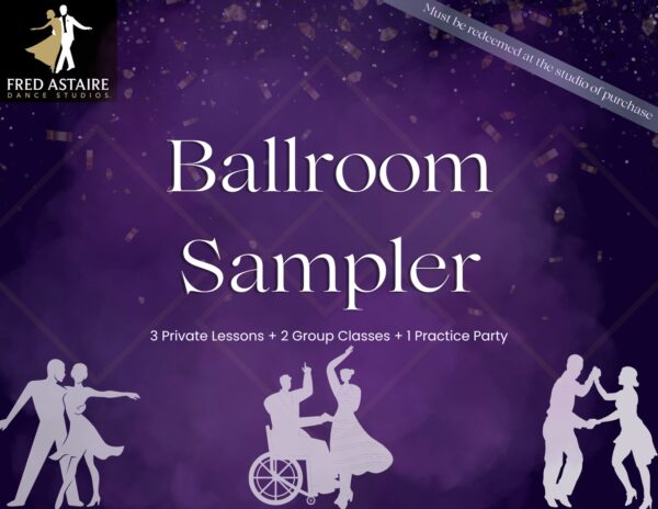 The Ballroom Sampler: 3 Private Lessons