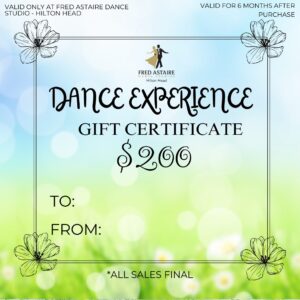 $200 Dance Experience