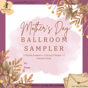 The Ballroom Sampler: 3 Private Lessons