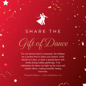 share the gift of dance, joy and celebration