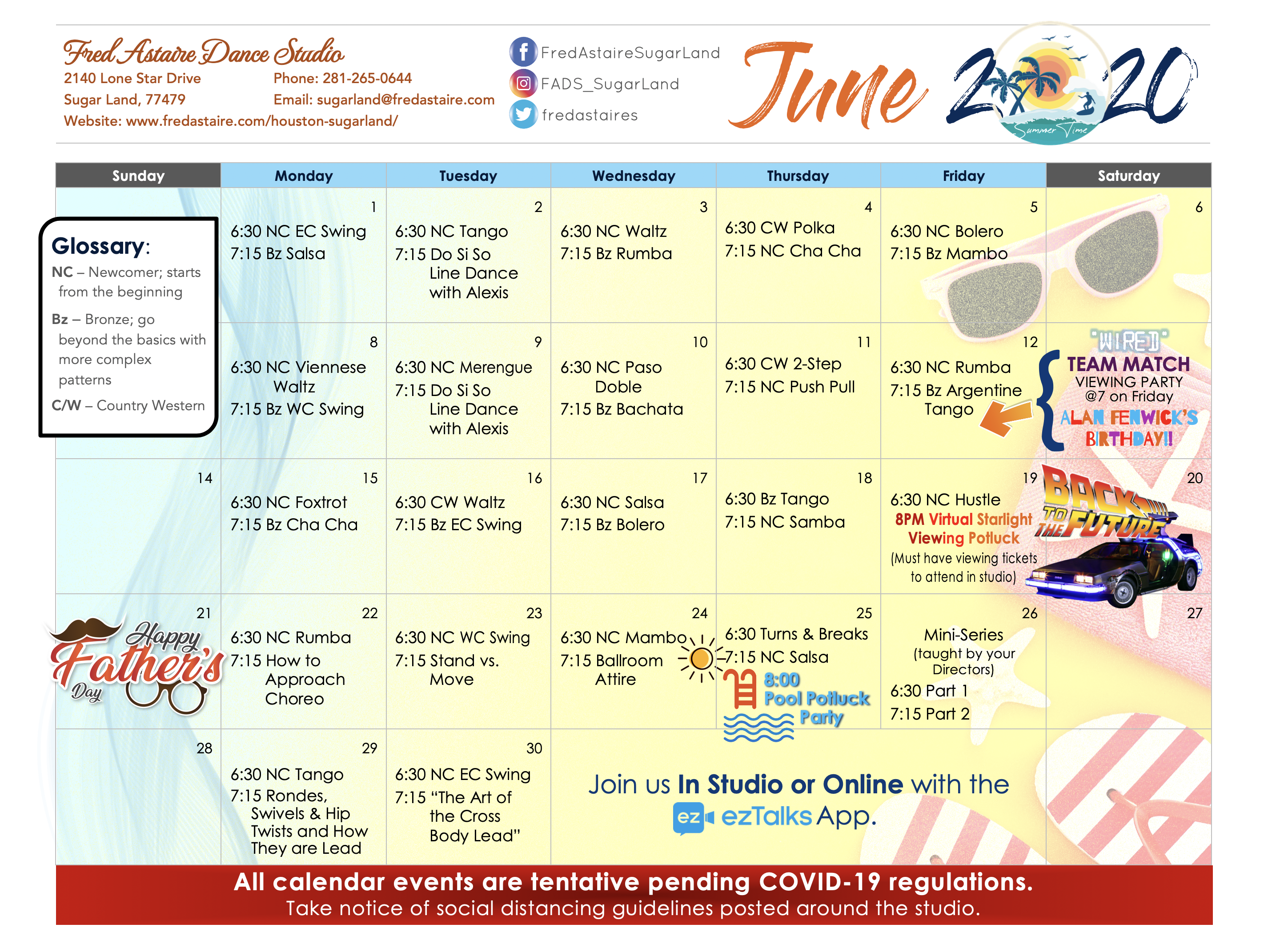 Event calendar fred astaire dance studios of houston sugarland