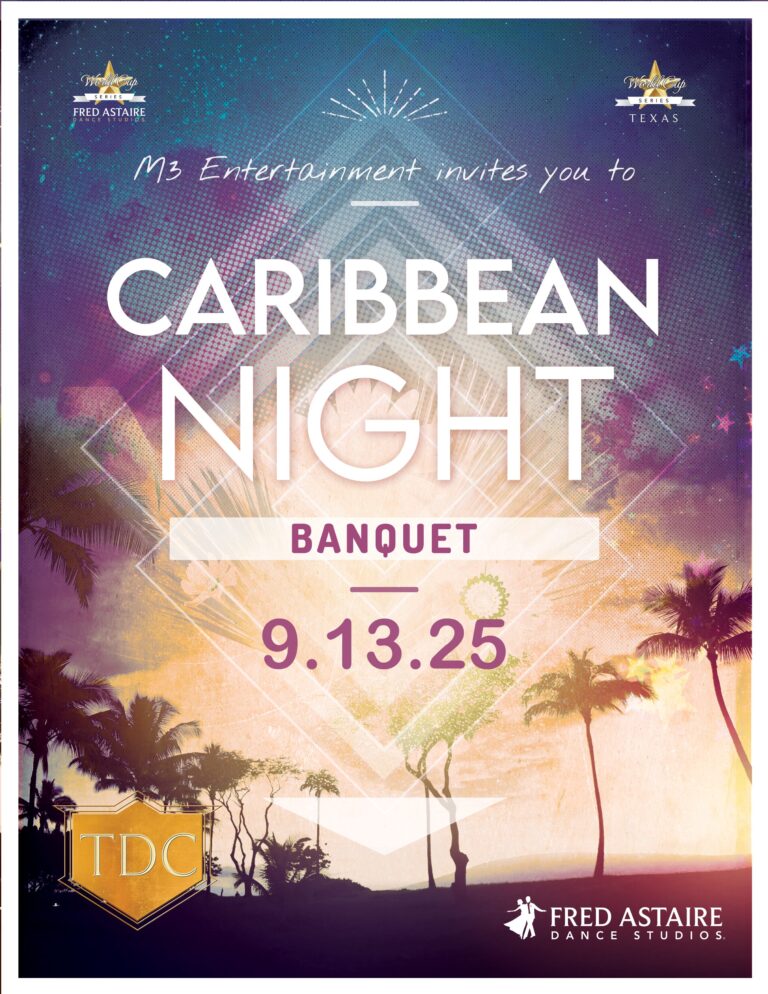 2025 TDC Banquet Cover - Caribbean Night