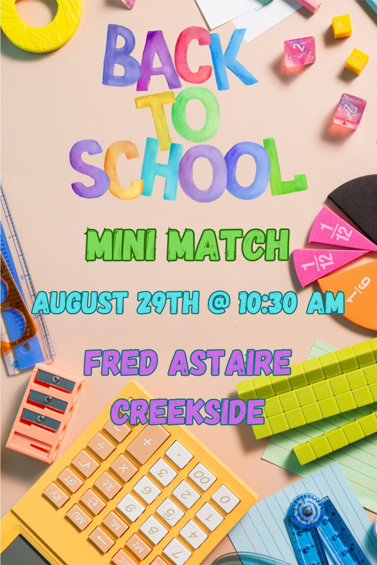 Back to school mini match