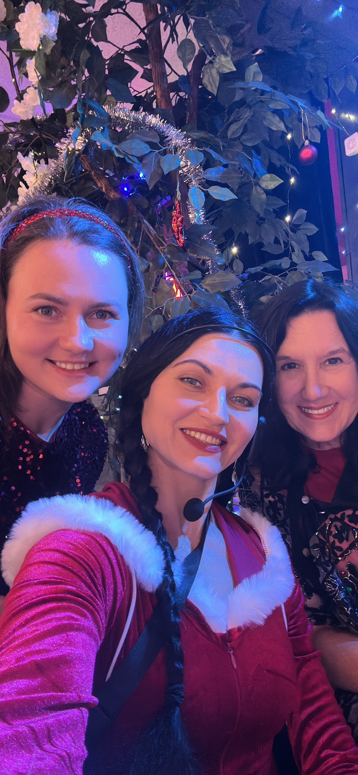 Christmas Party Debbi and Nadia