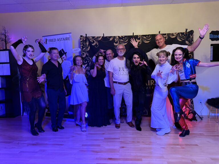 Halloween Party Silly Group Photo