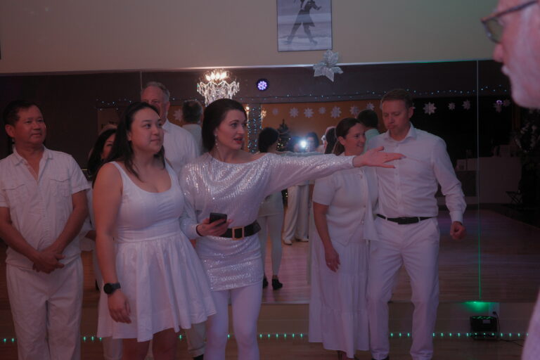 White Party Group Candid