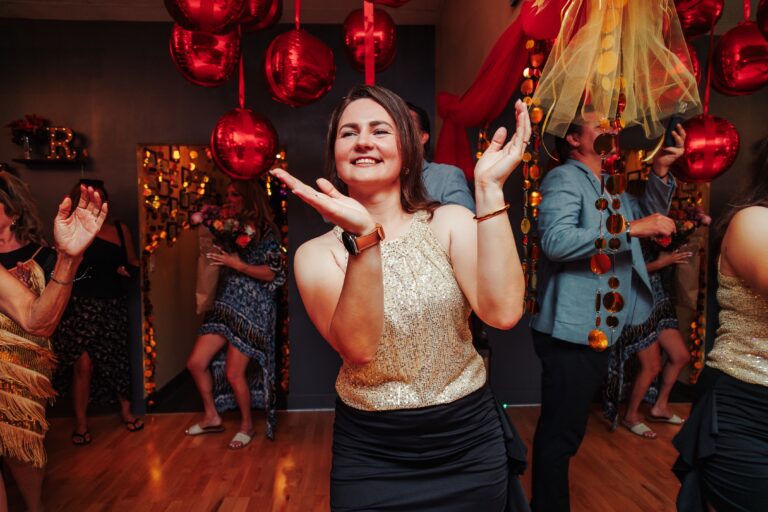 GO Nadia clapping