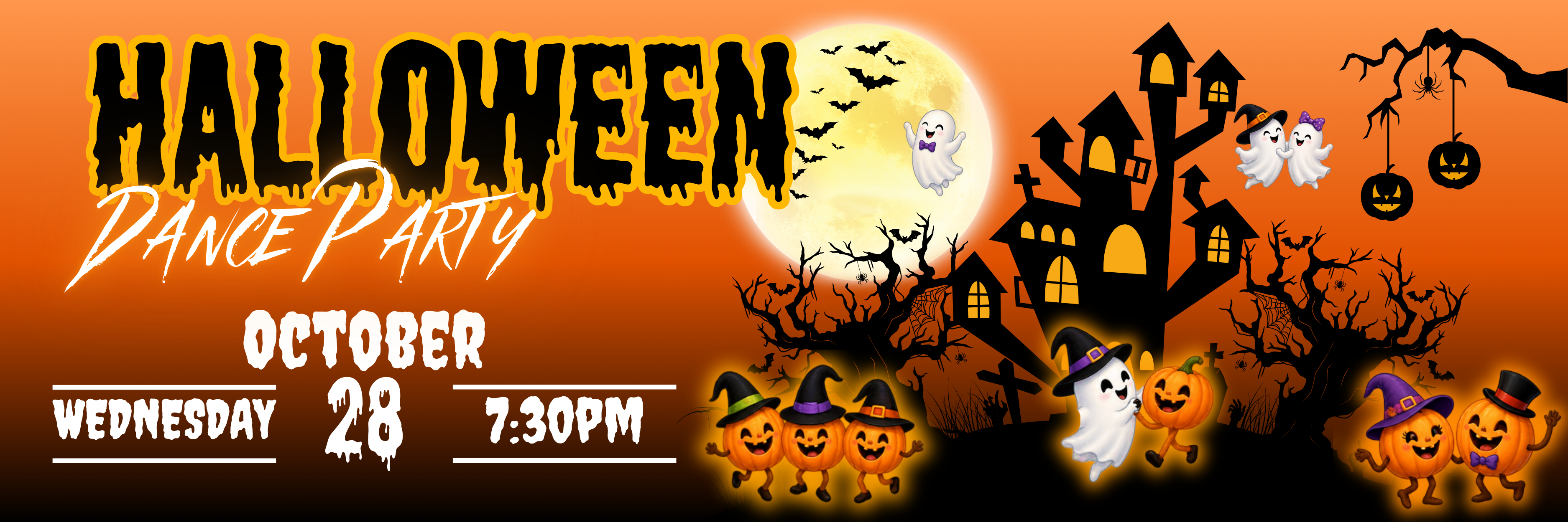 Halloween Party header