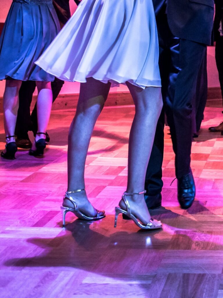 low-section-women-dancing-floor
