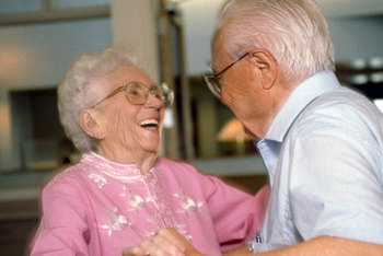 elderly dancing senior citizens