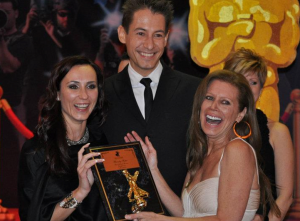 Fred Astaire's Trophy System is based on the premise that working toward a goal in any endeavor rewards the participant with a feeling of achievement and self-satisfaction once the goal is attained.