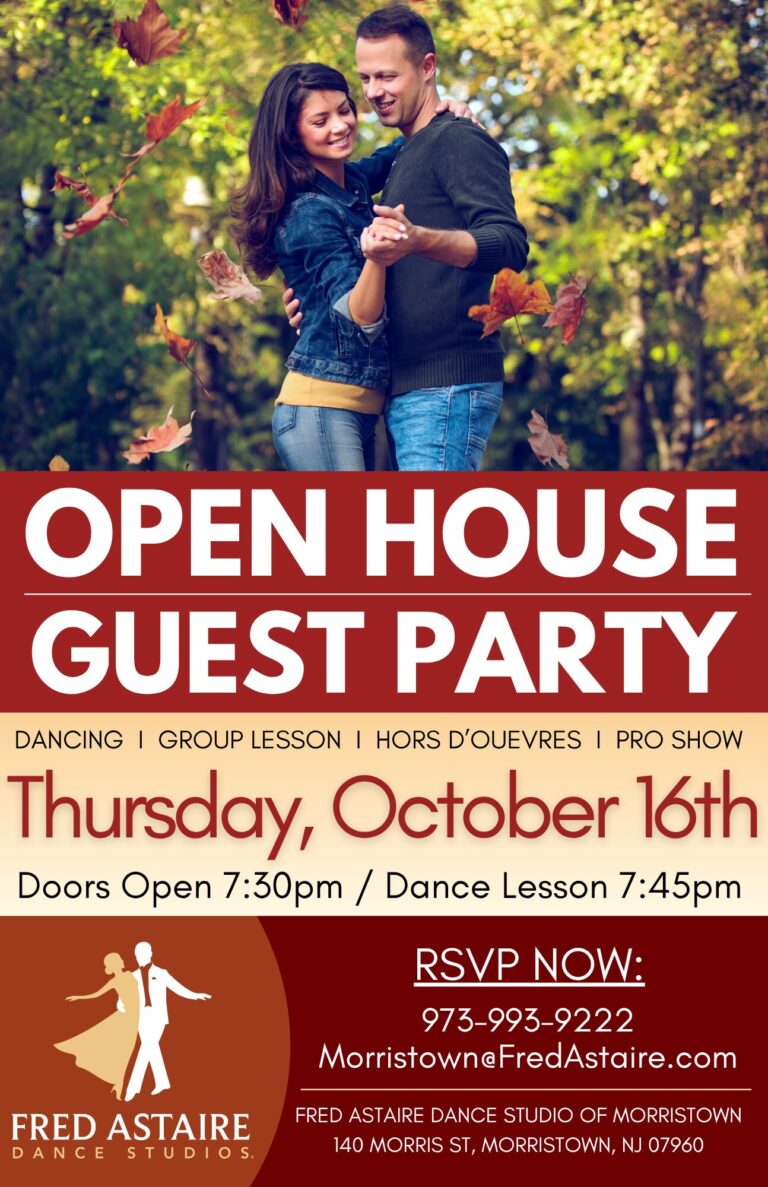 Open House October Guest Party Spring Red Carpet 