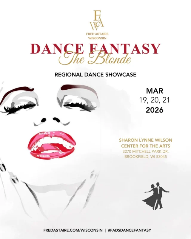 It’s time to grab your tickets for the Fred Astaire Dance Studios - Wisconsin Annual Regional Dance Showcase — Dance Fantasy 2026! 💫  Join us for a weekend of unforgettable talent, creativity, and show-stopping performances as our Wisconsin studios light up the stage. This year’s theme, “The Blonde,” promises bold energy, glamour, and iconic moments you’ll be talking about long after the final bow.  🎟️ Tickets are on sale now — secure your seats and come celebrate the artistry, passion, and dedication of our amazing dancers! ➡ https://www.fredastaire.com/wisconsin/event/local-studio-events/dance-fantasy/  #DanceFantasy2026 #RegionalShowcase #FredAstaireWisconsin #TheBlonde #fadswisconsin #wisconsin #dance #danceshow #ballroomdance #marilynmonroe #bestinballroom #fredastairedancestudios #grabyourtickets #ticketsonsalenow #lifesbetterwhenyoudance