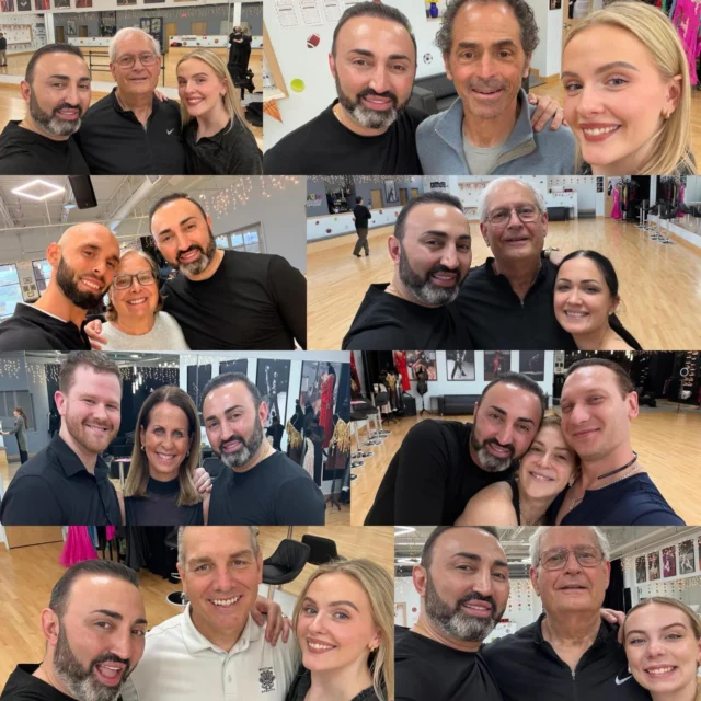 Your energy keeps us learning, laughing, and pushing to be better every single time. Huge thank you to the one and only, Mr. Hayk Arshakian, for a fantastic day of coaching yesterday! You make hard work so much fun!💕✨  #fredastairedancestudios #newberlin #ballroomdance #thankyou #hardworkpays