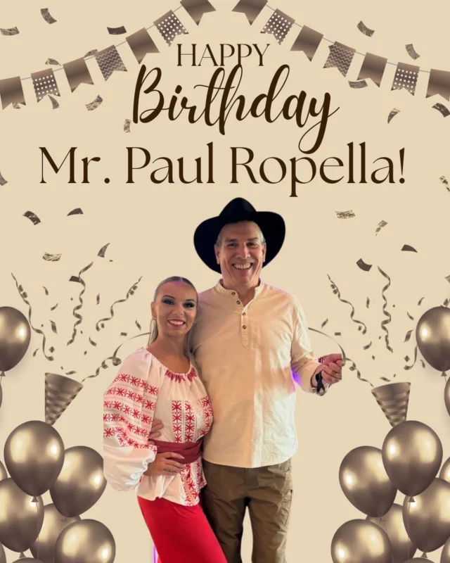 Wishing you a fantastic day filled with fun and celebration! You are a source of joy for all of us in the studio! 🫶  #fredastairedancestudios #newberlin #ballroomdancelessons #happybirthday #celebrate