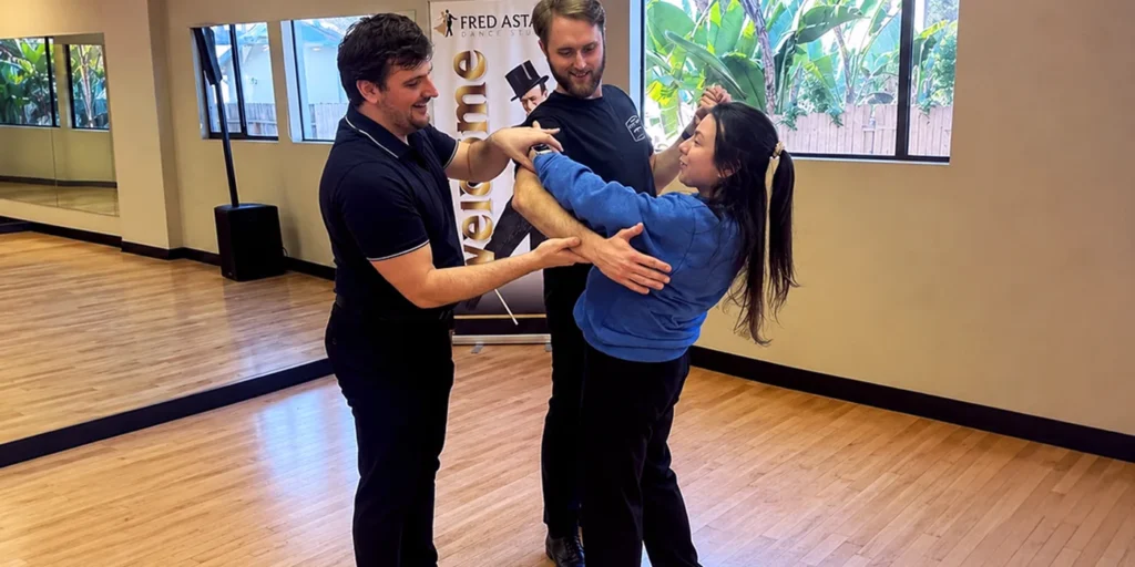 Fred Astaire Dance Studios Solana Beach beginner dance move in Solana Beach