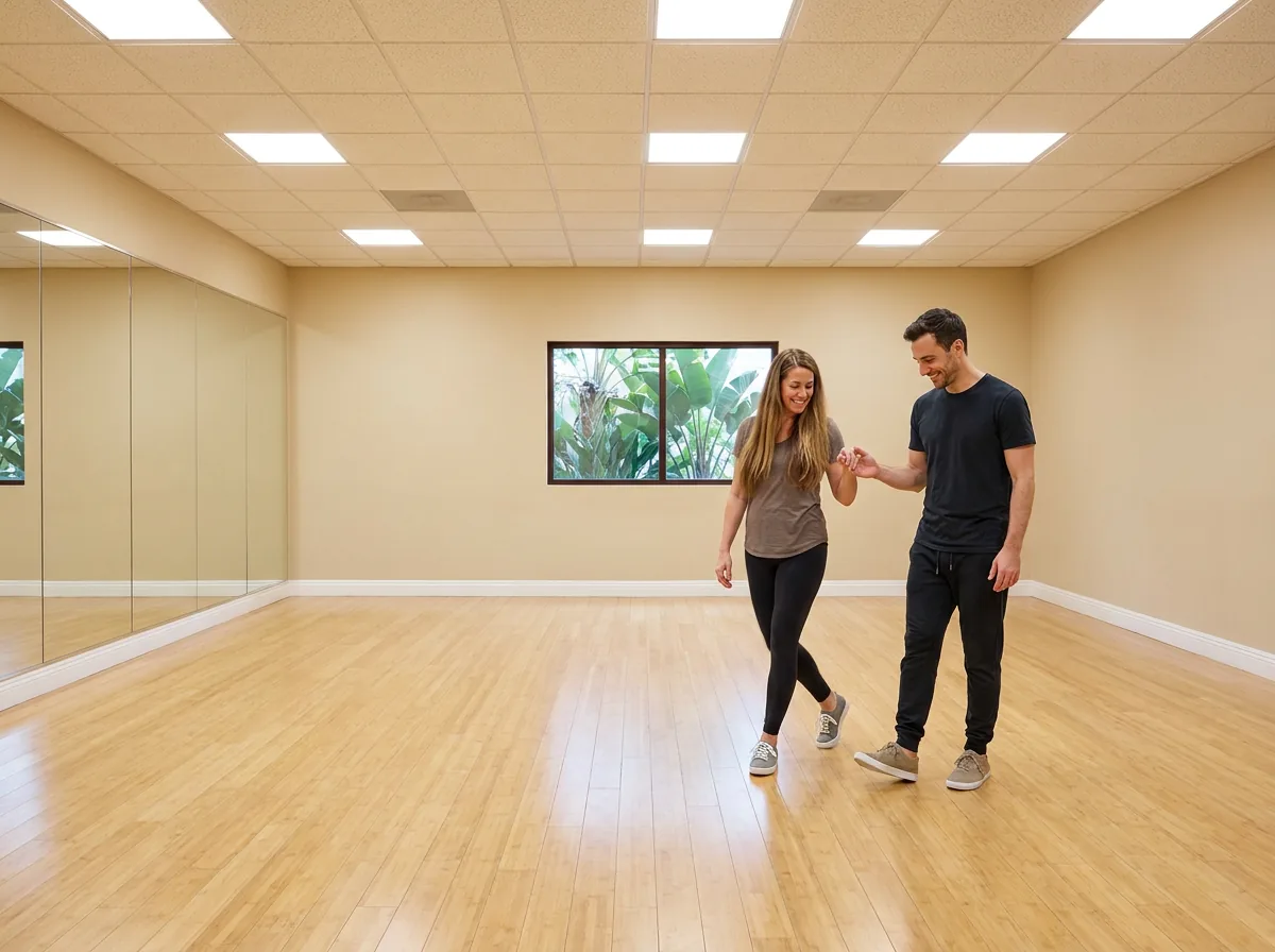 Beginner Latin dance lesson for new students at Fred Astaire Dance Studios Solana Beach