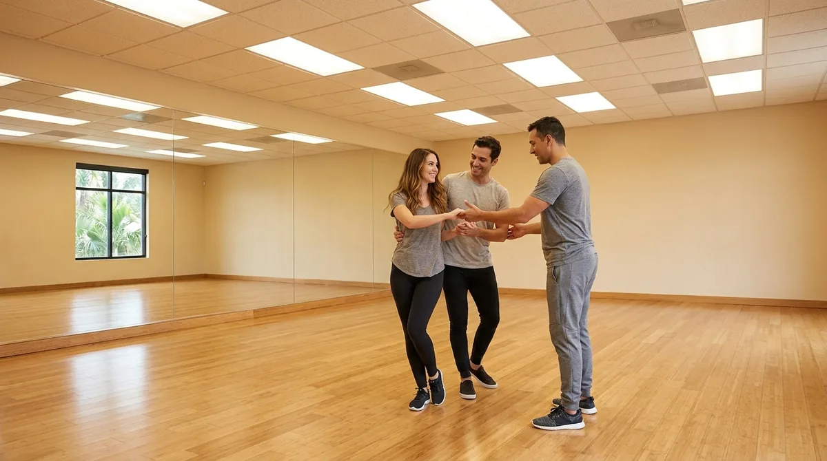 Fred Astaire Solana Beach reviews, students enjoying a dance lesson