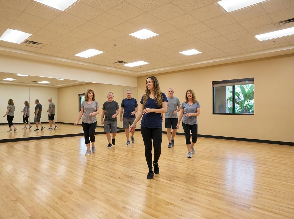 Samba lessons Solana Beach, instructor demonstrating samba technique