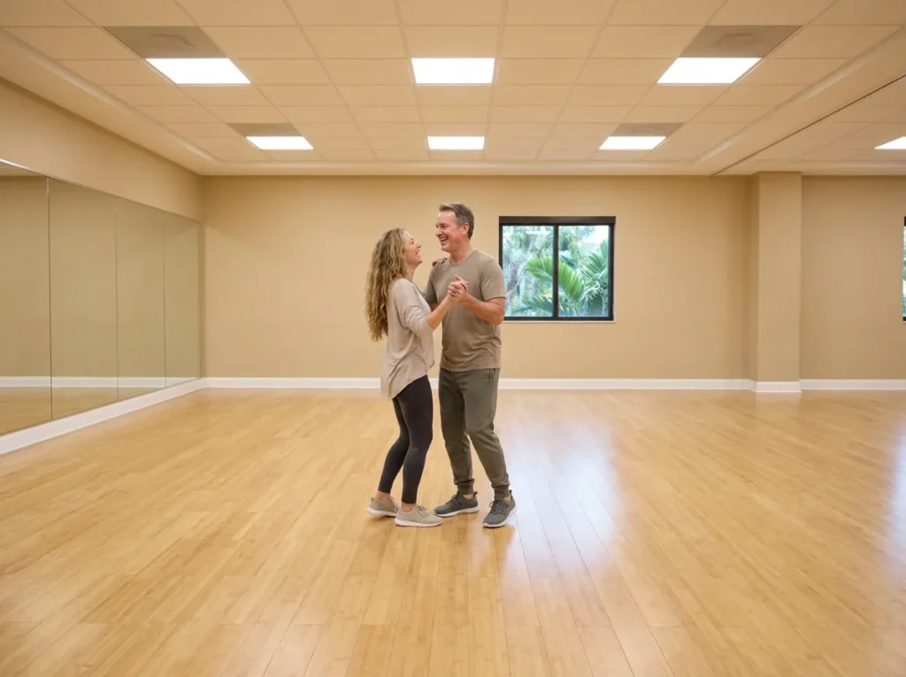 Couples dance lessons Solana Beach couples take together at a private lesson