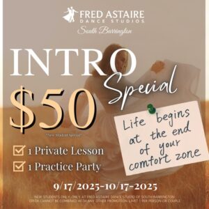 Introductory Offer - 1 Private Lesson & 1 Social Practice Party